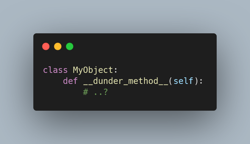 Understanding Python Dunder Methods: The Magic Behind Your Objects