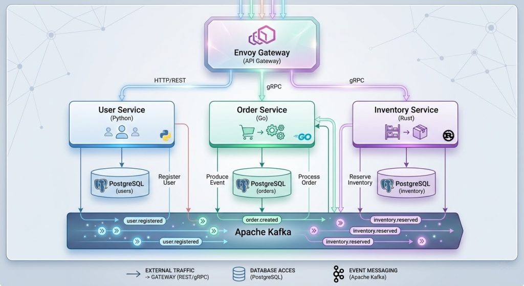 Polyglot Microservices