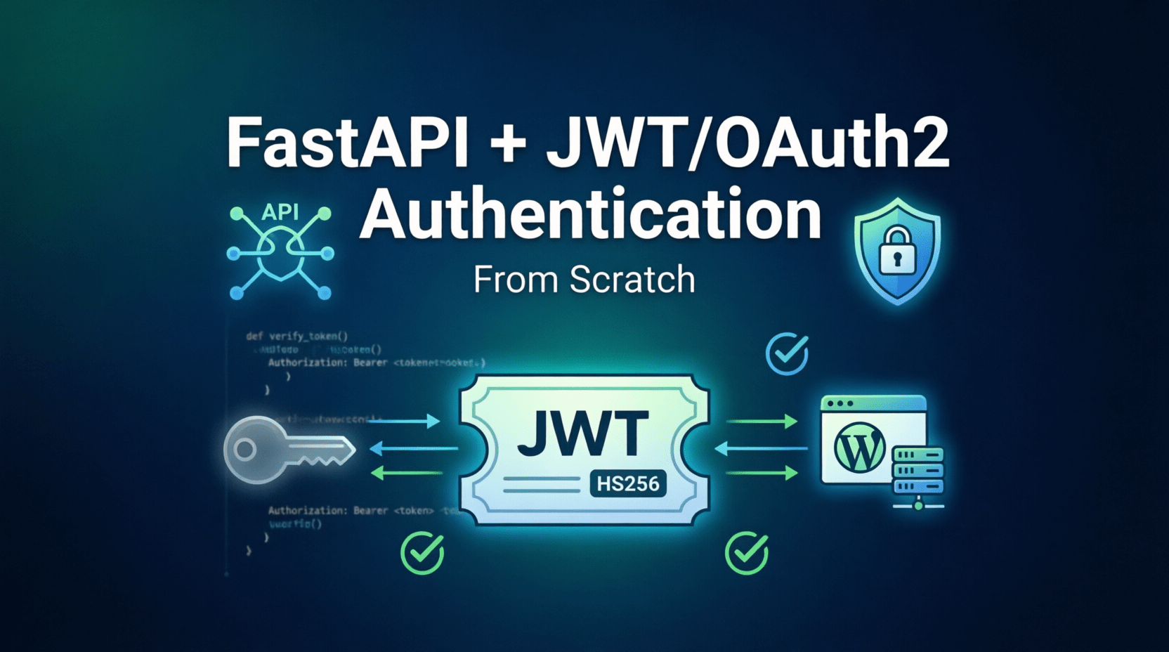 FastAPI JWT authentication